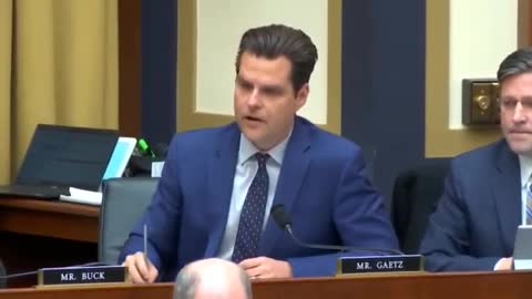 Matt Gaetz Successfully Entered Hard Drive From Hunter Biden’s Laptop Into The Congressional Record