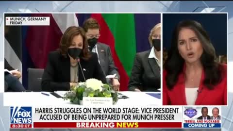 Tulsi Gabbard on Kamala Harris fumbling on the world stage | Ukraine/Russia situation