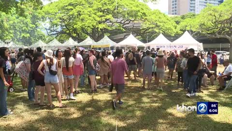 Many attend Korean Festival in Downtown Honolulu