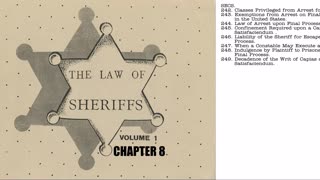 The Law of Sheriffs Chapter 8