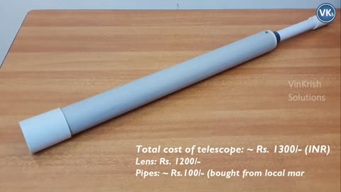 HOW TO MAKE A TELESCOPE AT HOME | DIY PROJECTS