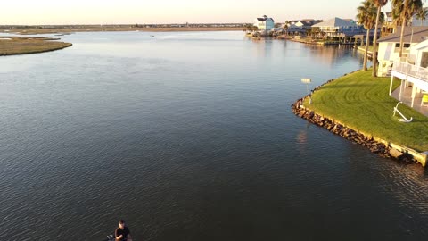 Awesome Drone views from Bayou vista Texas.