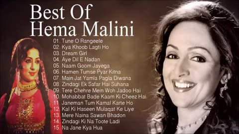 Best Of Hema Malini - सदाबहार old songs.