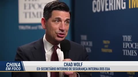 Porque os EUA não conseguem resolver problemas provocados por ameaças estrangeiras: Chad Wolf