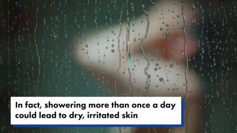 You're probably showering the wrong way Hygiene expert