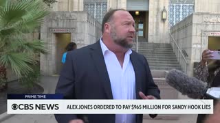Alex Jones ordered to pay $965 million to Sandy Hook families