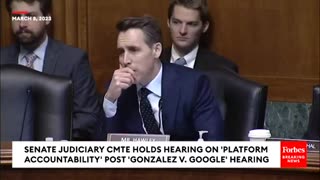 'ALGORITHMS ARE DESIGNED BY HUMANS': JOSH HAWLEY CALLS OUT BIG TECH AMID PUSH FOR SECTION 230 REFORM