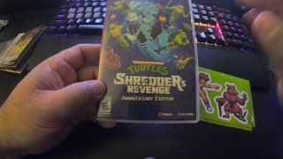 Unboxing Teenage Mutant Ninja Turtles Shredder's Revenge Anniversary Edition For The Nintendo Switch
