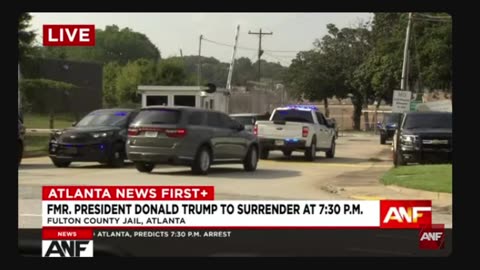 LIVE JAIL FEED: Trump arrested in Georgia