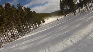 More Skiing at Red Lodge, MT