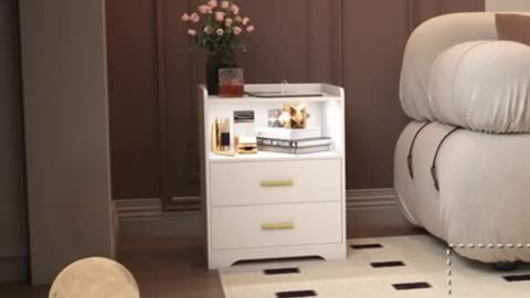 Upgrade your bedroom with the ultimate smart nightstand! ✨