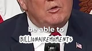 Donald Trump explains what will make you rich.