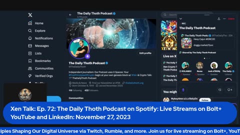 Xen #Crypto Talk: The Daily Thoth Podcast