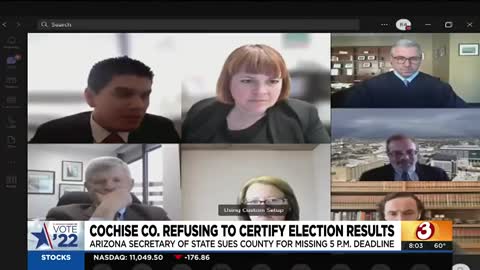 Katie Hobbs sues Cochise County after refusal to certify election results