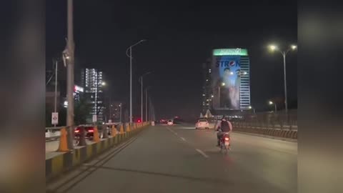 Islamabad Night's Centaurus Mall View Jinnah Avenue Islamabad