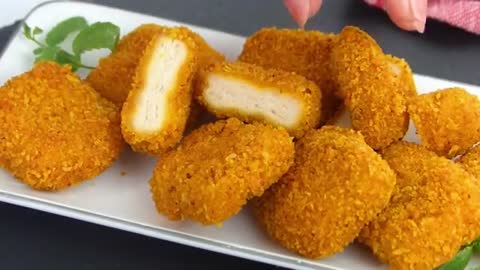 Home made chicken nuggest recipe by tiffin Box