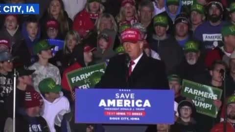 DJT IOWA rally 11-3-2022 We’re gonna have to think about doing it again very shortly!