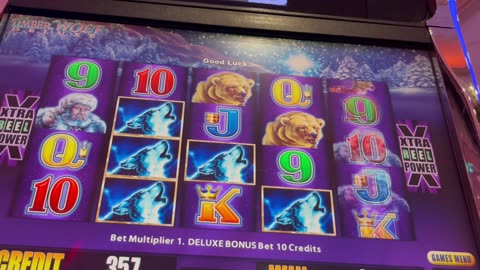 BIG MULTIPLIER WINS #slotman #timberwolfdeluxe #casino #win #slots