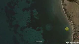 Unknown object off the coast of Greece spotted