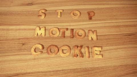 stop-motion cookie