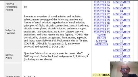 Summary of NAVEDTRA 14014A - Airman (AN)