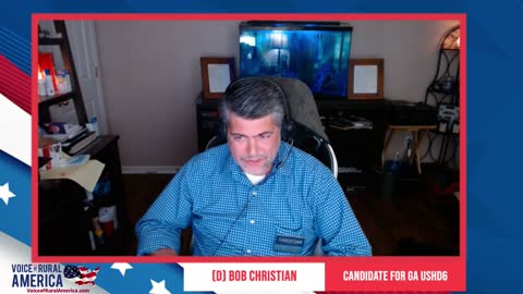 BKP talks to Bob Christian (D) GA USHD6 - part 1