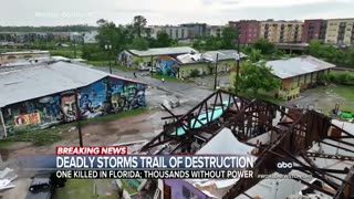 Severe storms on the move as 105 tornadoes reported across the country Monday ABC News