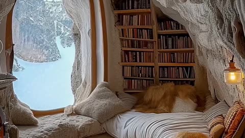 Whoever likes to sleep in this beautiful place, write in the comments🌧️🌧️❤️