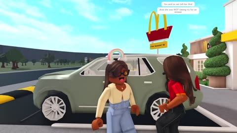 Teen's first job at McDonalds! Worst manager! Roblox Bloxburg Roleplay