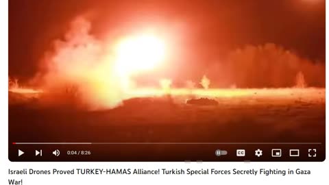 Turkish Special Forces on Ground in Gaza, U.S. Sec. of State has special meeting with Erdogan Turkey