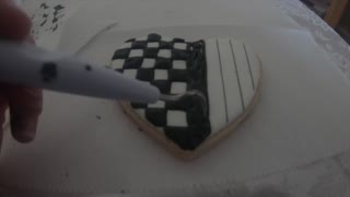 McKenzie Childs Inspired Cookies (Checkers and Stripes)