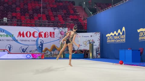 Zlata Abramova Hoop Junior Moscow Championship 2023
