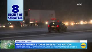 States brace for heavy snow, powerful winds