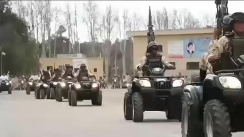 Footage of today's "Iqtidar 99" Iranian Army Ground Forces exercise Commander of the Army Ground