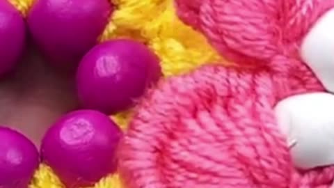 Easy flower crochet