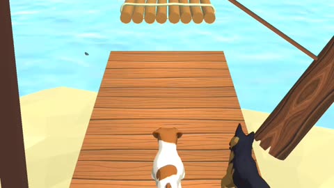 Dog Run 3D - Fun Race