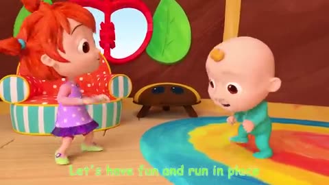 The Stretching and Exercise Song | CoComelon Nursery Rhymes & Kids Songs
