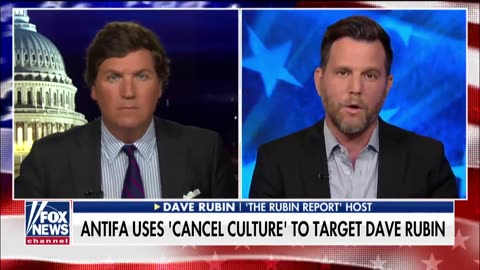 sep 27 2019 tucker interviews Dave Rubin about speech, Cancel Culture, and Antifa