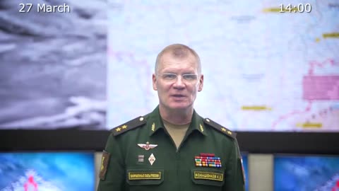 Russian Defence Ministry report on the progress of the special military operation