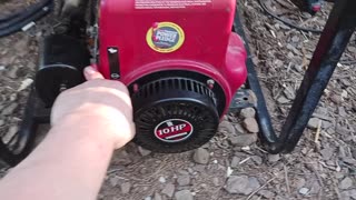 Sacked out Coleman Powermate Generator Repair
