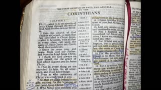 Chapter 1 of I Corinthians
