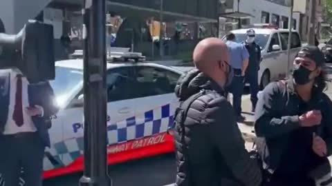 Cops Guard Union HQ In Sidney After Scuffle In Melbourne