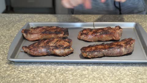 How To Grill The PERFECT New York Strip Steak (7:54 Min Exact Time)