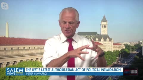 Peter Navarro explains what happened when the FBI took him into custody at the airport.