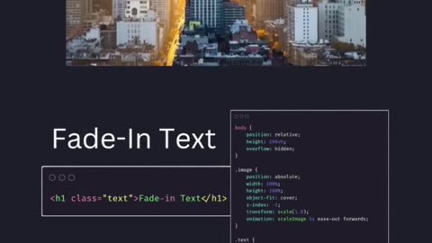 Fade In Text #thewebforce #freelancing #frontenddevelopment #webdevelopment