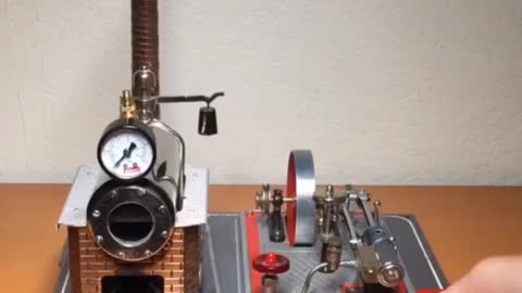 Vintage Wilesco Steam Engine