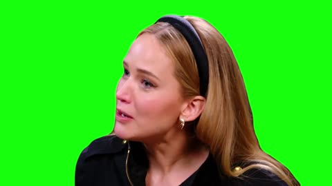 Jennifer Lawrence “What Do You Mean?” Green Screen