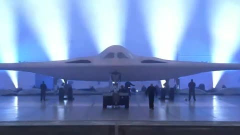 The U.S. Air Force unveiled its new nuclear stealth bomber, the B-21 Raider