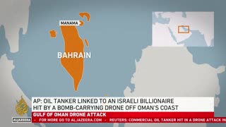 Gulf of Oman Drone Attack Liberian vessel