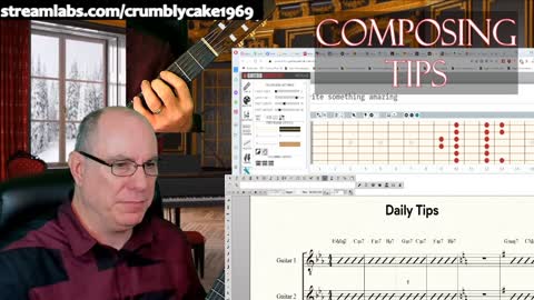 Composing for Classical Guitar Daily Tips: Review of All Major Five Scale Patterns